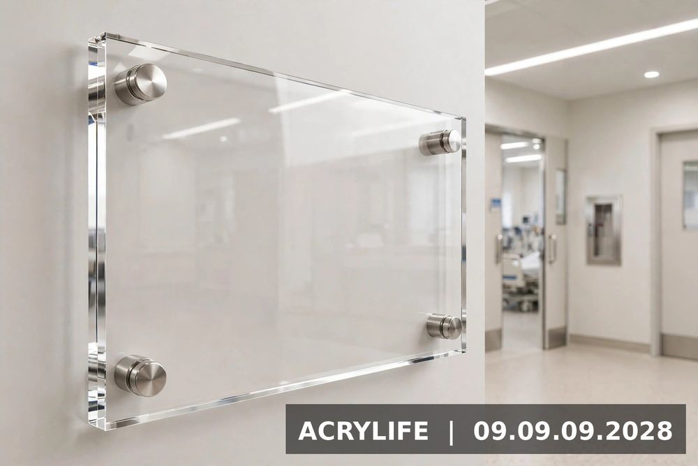 Bảng mica bệnh viện chỉ dẫn rõ ràng, chuyên nghiệp
