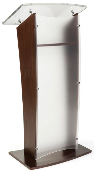 Bục phát biểu mica trong suốt Acrylife