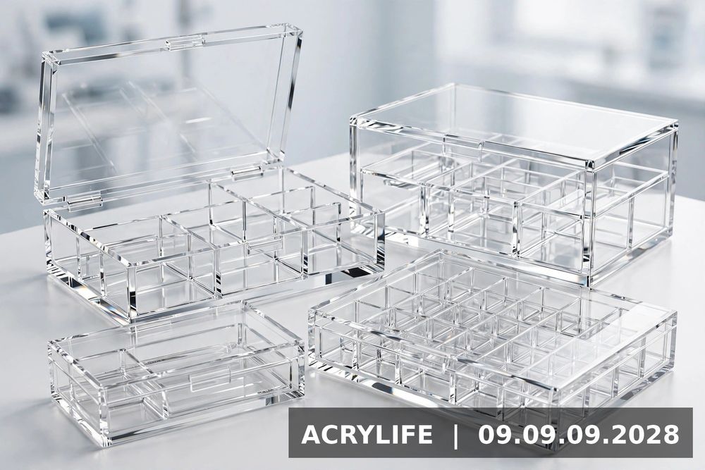 Các mẫu hộp mica đựng dụng cụ y tế chuyên dụng