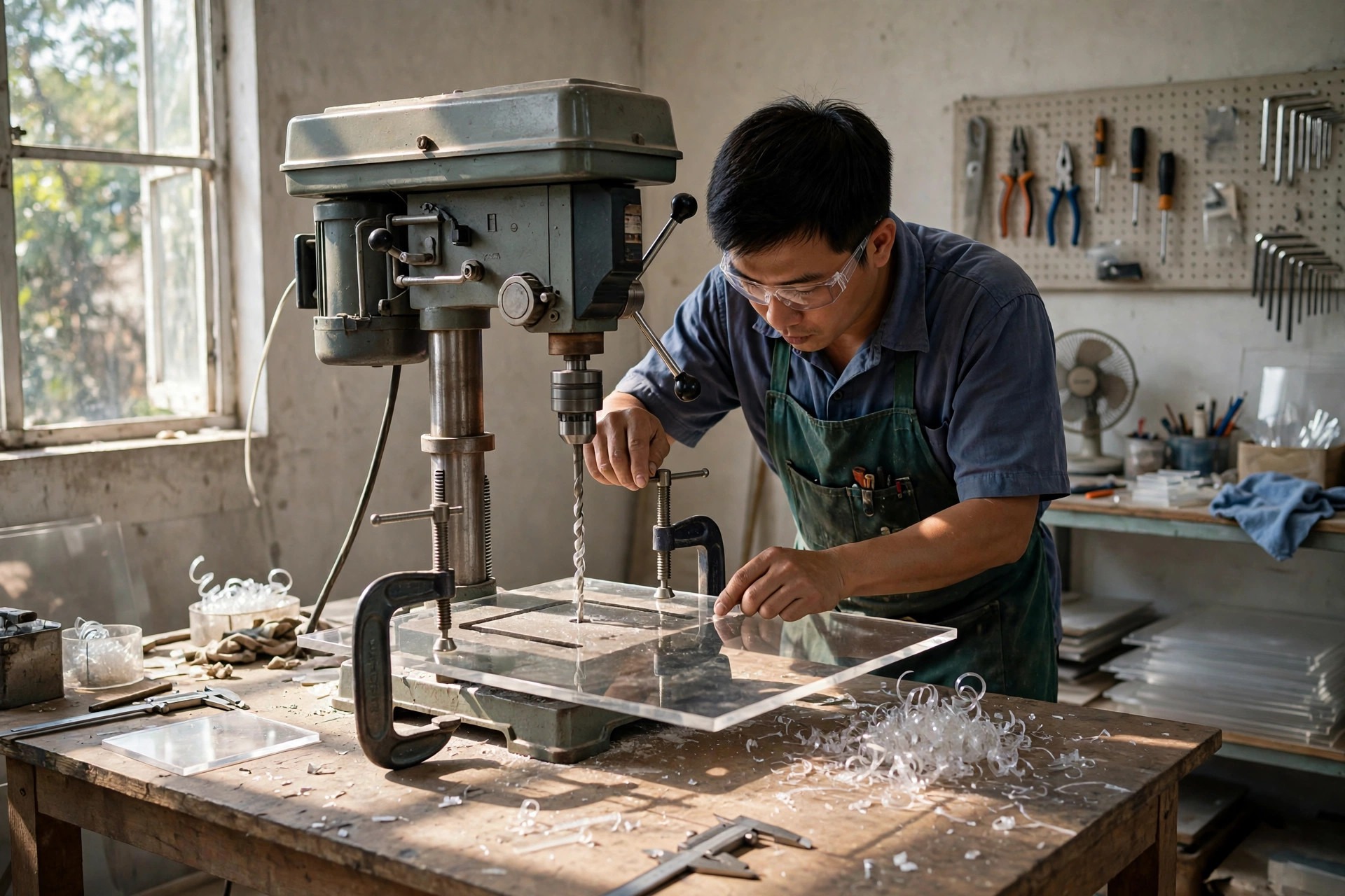 Khoan mica không nứt: kinh nghiệm từ xưởng