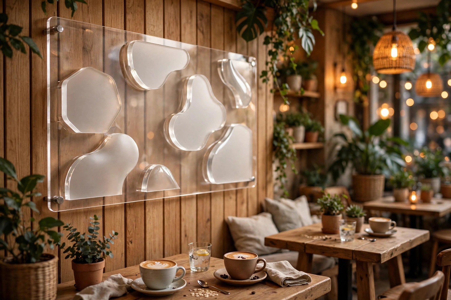Làm bảng hiệu mica cho quán cafe, trà sữa: quy trình và kinh nghiệm thực tế