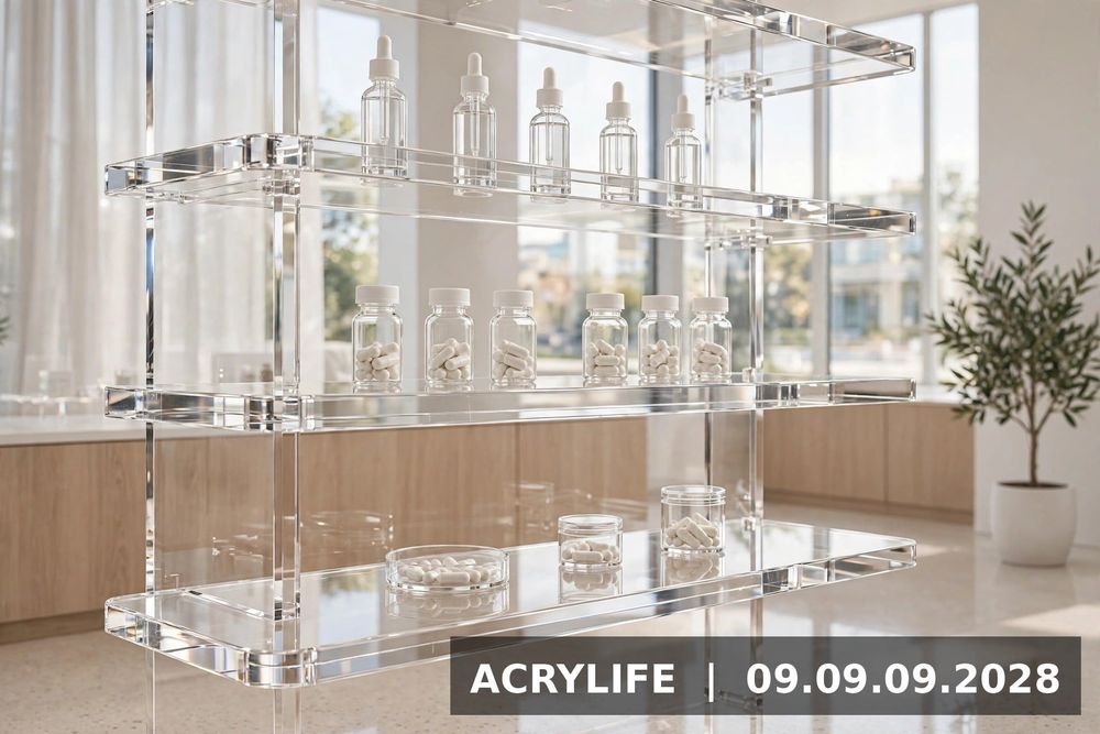 Mua kệ mica trưng bày dược phẩm ở đâu uy tín?