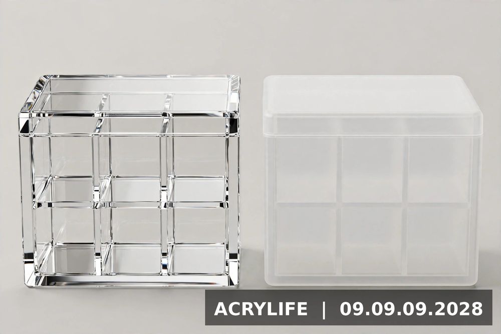 So sánh hộp mica và hộp nhựa đựng thuốc nên chọn loại