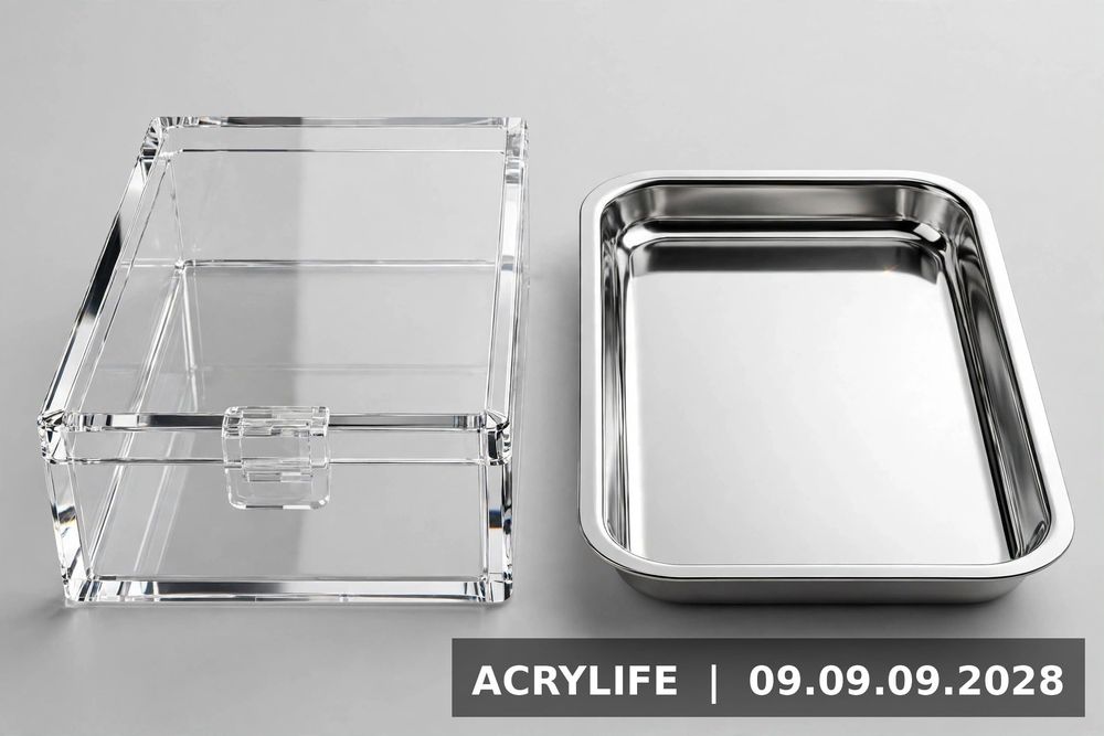 So sánh hộp mica và khay inox đựng dụng cụ y tế