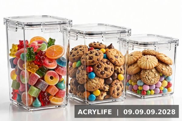 Hộp mica đựng thực phẩm Acrylife