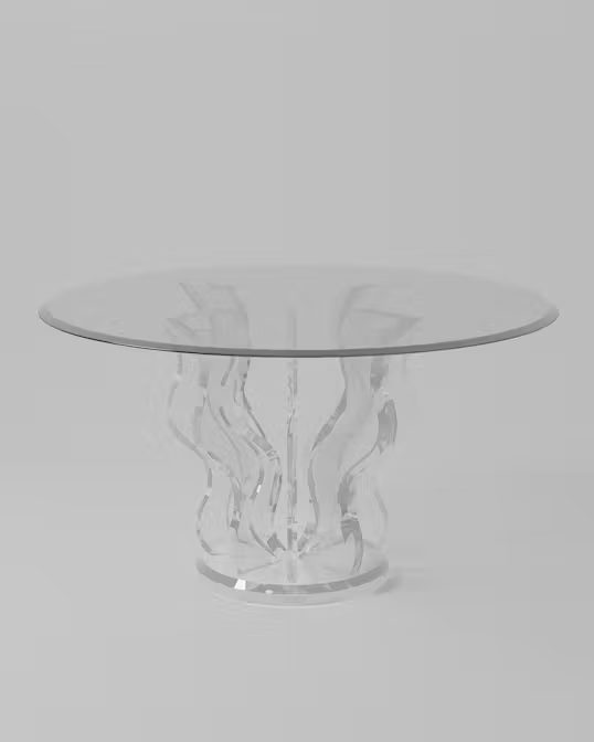 Bàn Ăn Mica Acrylife – Sparkle Dining Table ảnh 2