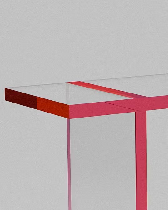 Bàn Console Mica Acrylife – Chloe Console ảnh 3