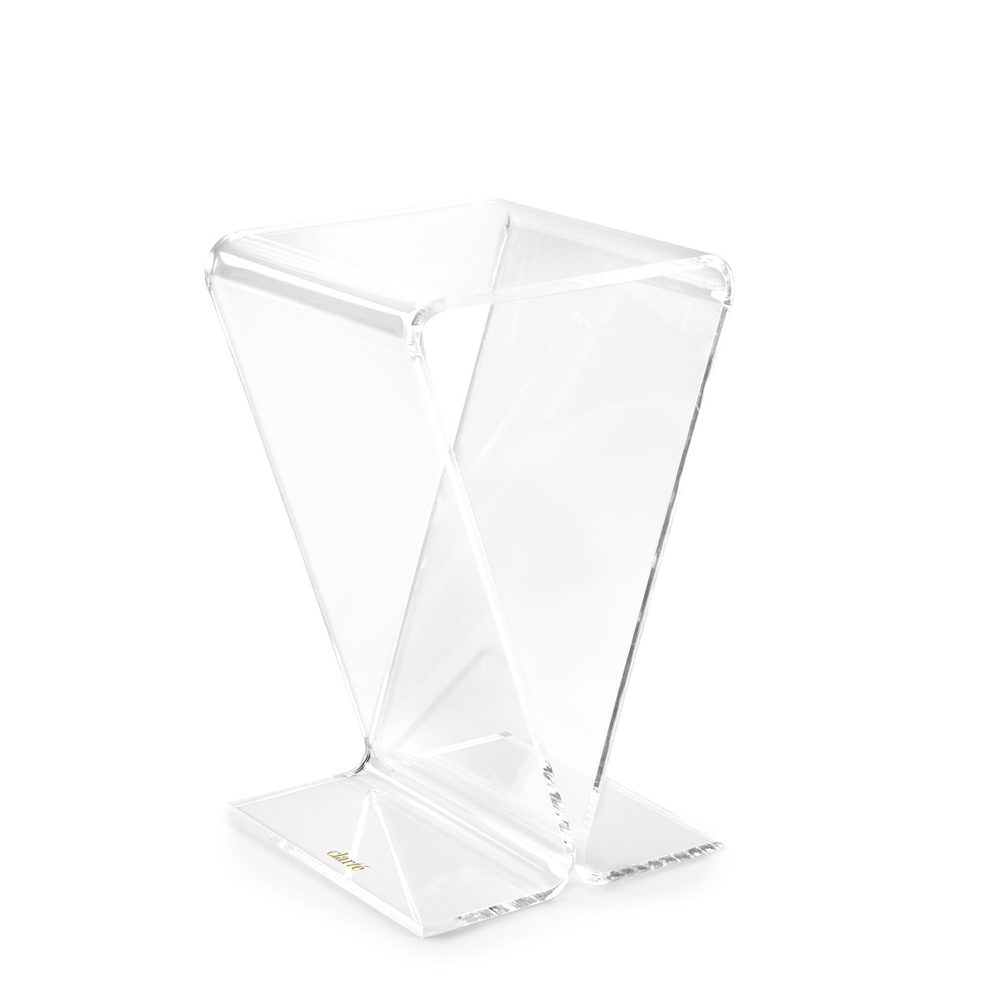 Bàn Hình Chữ V Bằng Mica Acrylife  – Clarte Acrylic V-Shaped Table ảnh 3