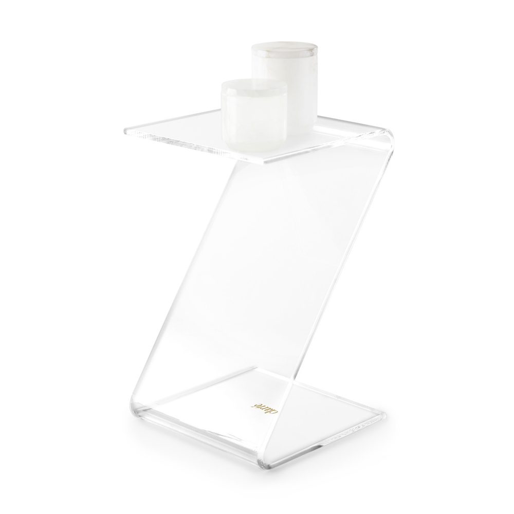 Bàn Hình Chữ Z Bằng Mica Acrylife – Clarte Acrylic Z-Shaped Table ảnh 2