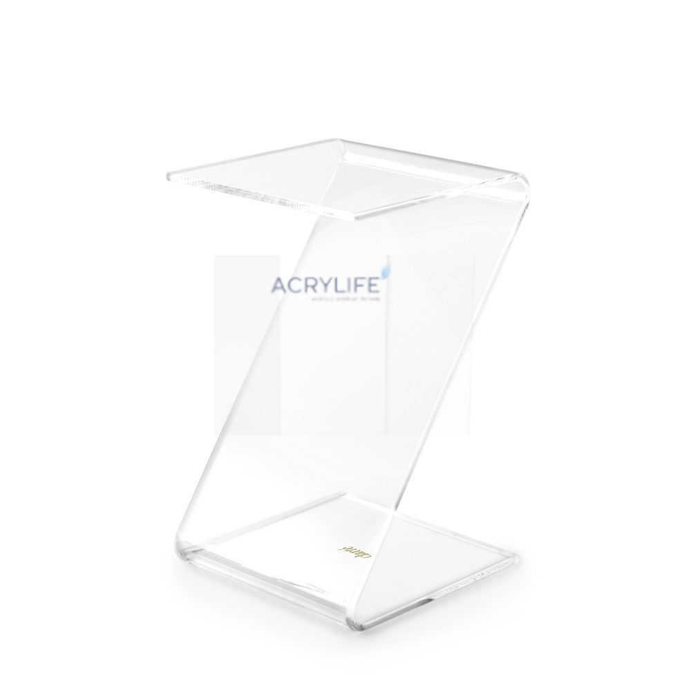 Bàn Hình Chữ Z Bằng Mica Acrylife – Clarte Acrylic Z-Shaped Table ảnh 3