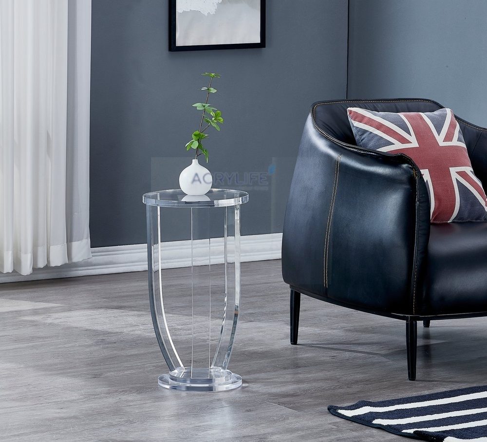 Bàn Mica Acrylife - Acrylic Round Side Table