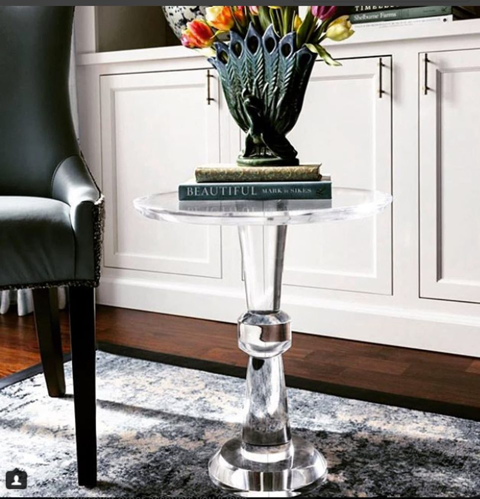 Bàn Mica Acrylife - Diabolo Side Table ảnh 3