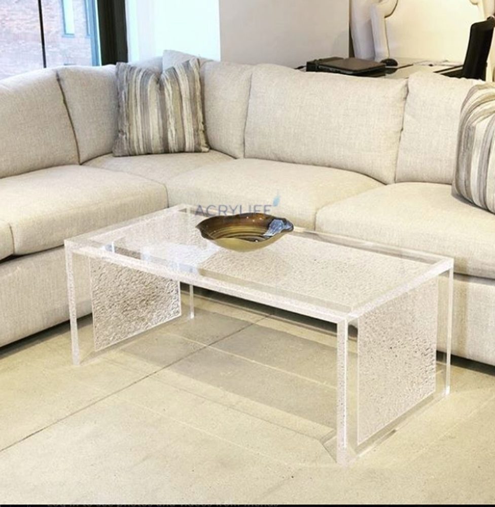 Bàn Mica Acrylife - Diamond Sparkle Coffee Table