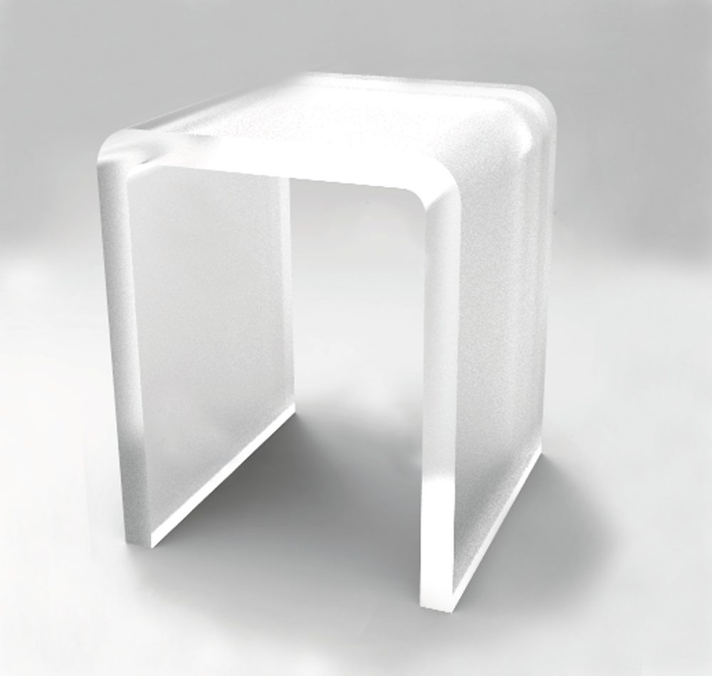 Bàn Mica Acrylife - Frozen Waterfall Side Table