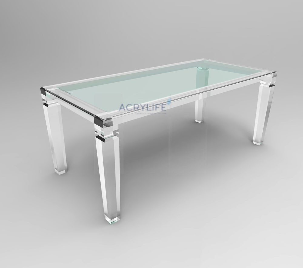 Bàn Mica Acrylife - King George Dining Table