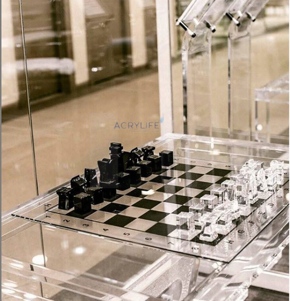 Bàn Mica Acrylife - Luxury Chess & Console Table ảnh 2
