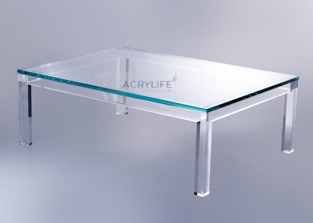 Bàn Mica Acrylife - Parsons Coffee Table ảnh 2