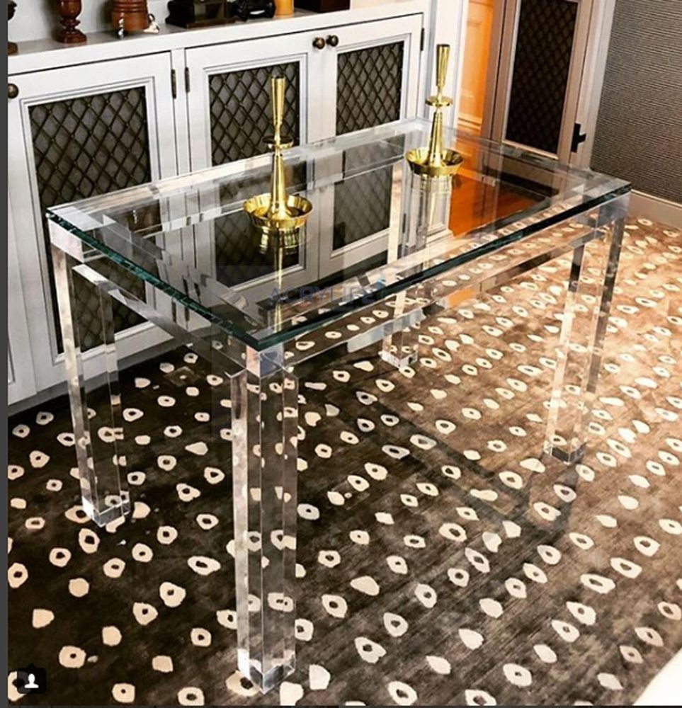 Bàn Mica Acrylife - Parsons Coffee Table ảnh 3