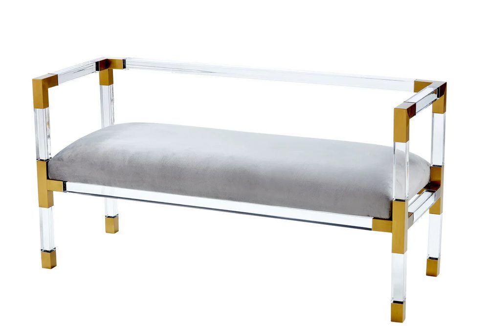 Bàn Mica Acrylife - Settee Acrylic Bench ảnh 2