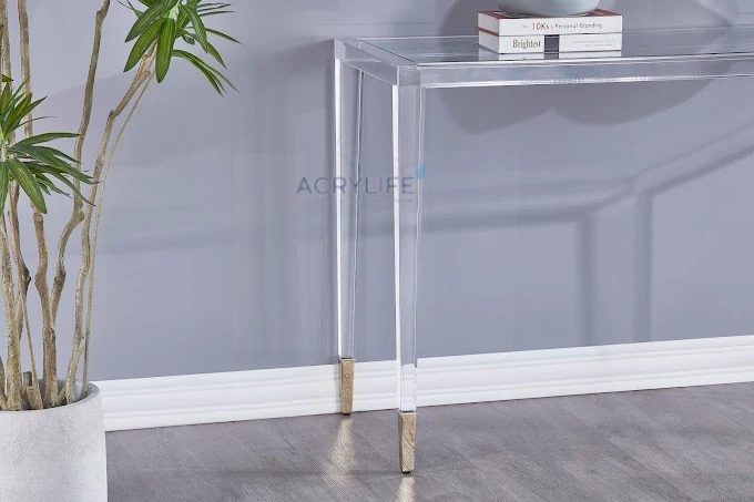 Bàn Mica Acrylife - Simple Acrylic Console Table ảnh 3