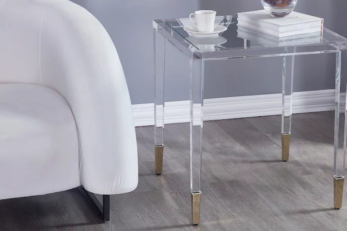 Bàn Mica Acrylife - Simple Acrylic Side Table ảnh 2