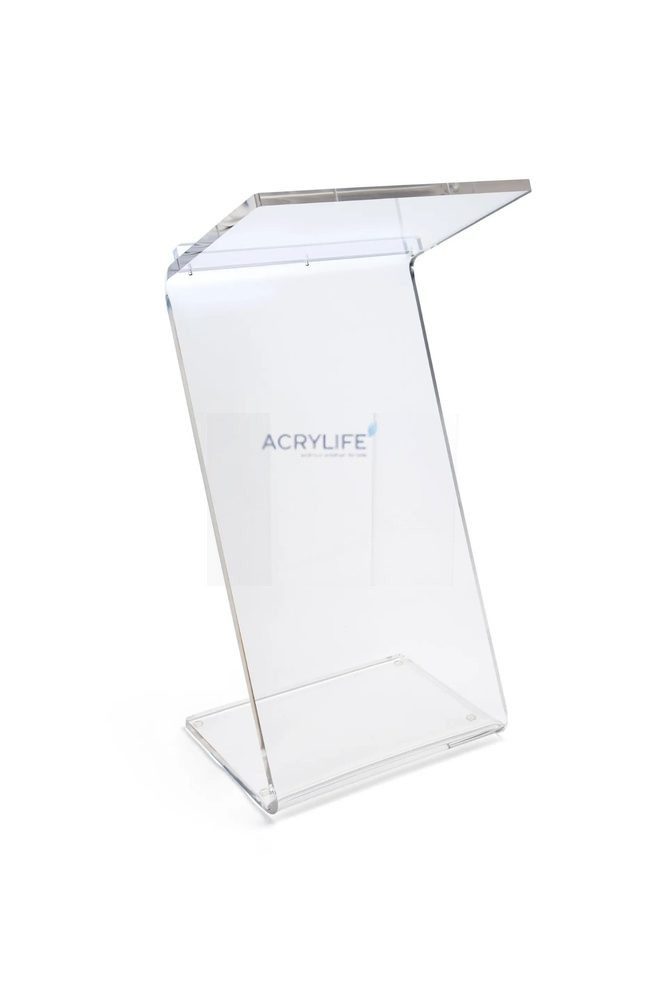Bục phát biểu mica Acrylife chữ Z trong suốt