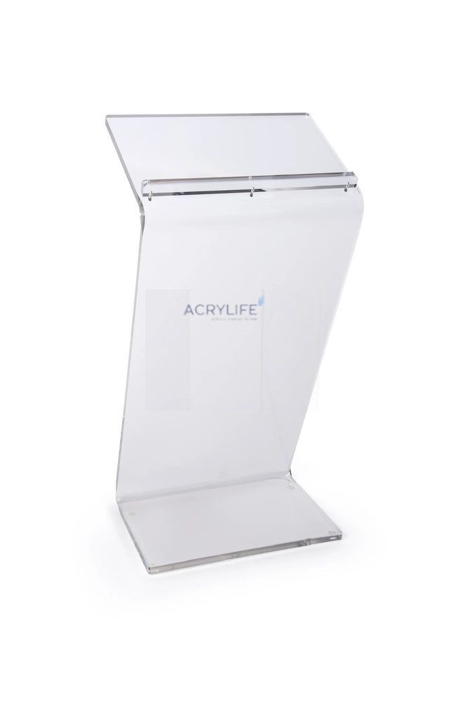 Bục phát biểu mica Acrylife chữ Z trong suốt ảnh 2