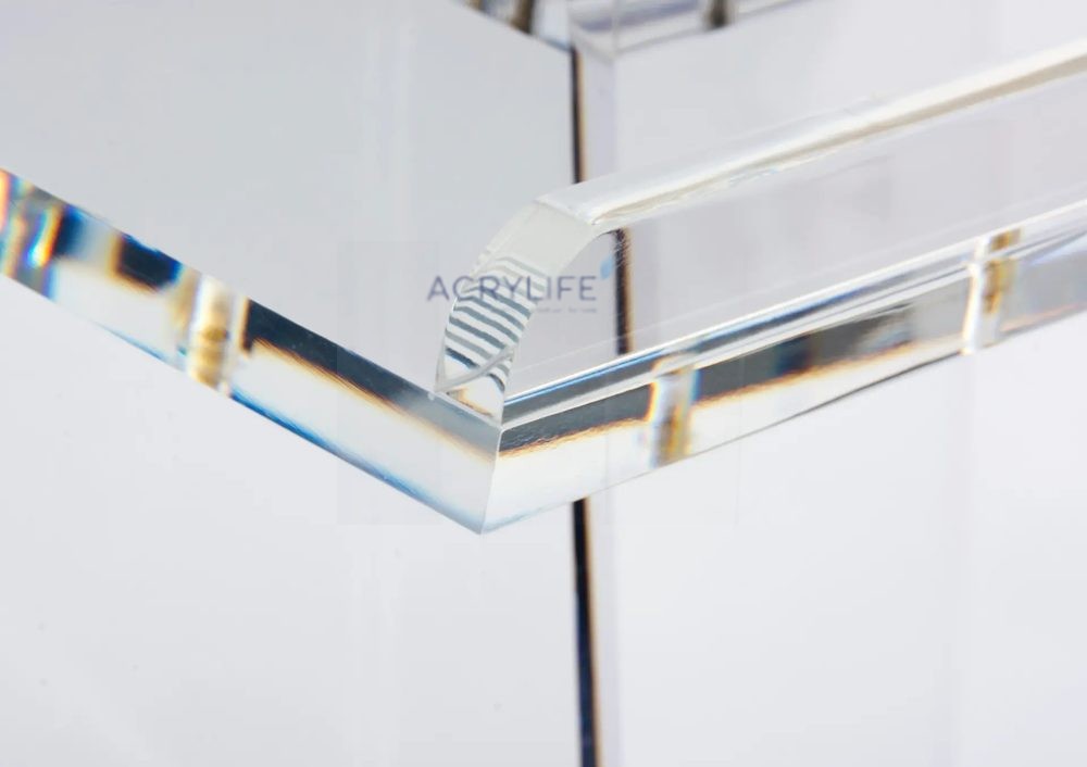 Bục phát biểu mica Acrylife trong suốt – in logo theo yêu cầu ảnh 3