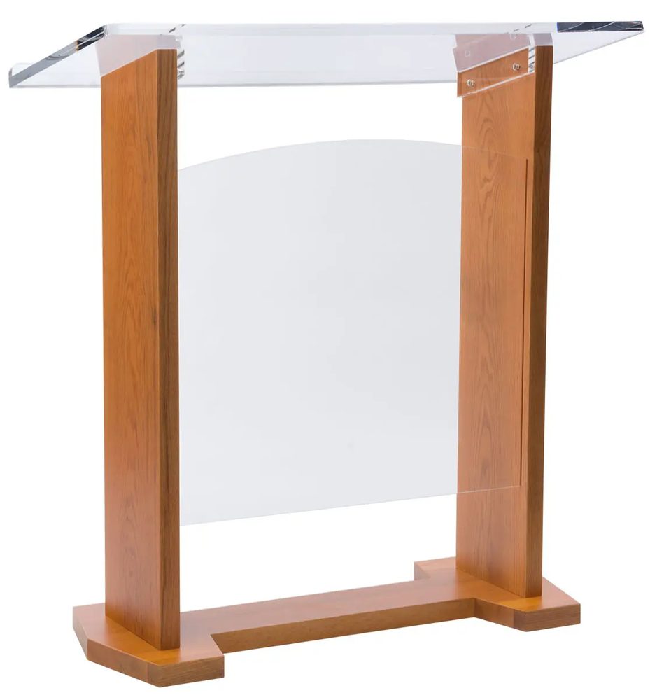 Bục phát biểu mica Acrylife– panel thánh giá & panel trơn