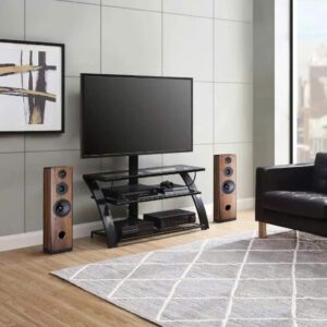 Charcoal 3-In-1 TV Stand
