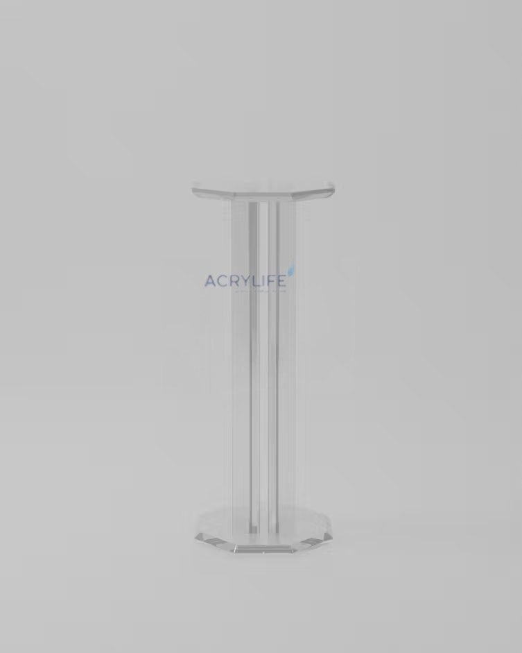 Kệ Trưng Bày Tác Phẩm Mica Acrylife – Octagon Pedestal