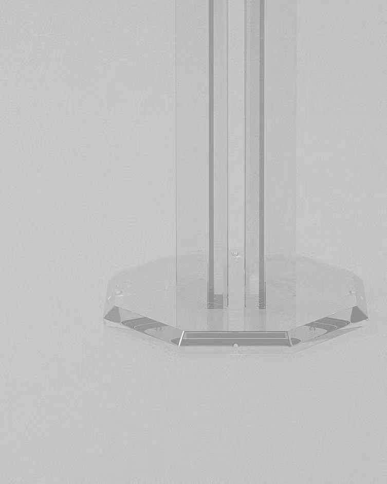Kệ Trưng Bày Tác Phẩm Mica Acrylife – Octagon Pedestal ảnh 3
