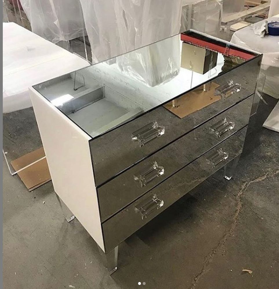 Tủ Mica Acrylife - King George Nightstand ảnh 2