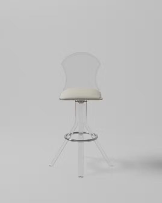 Ghế Bar Mica Acrylife – Mushroom Barstool ảnh 2