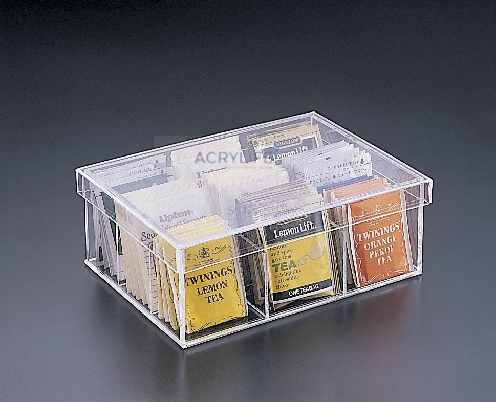 Hộp đựng trà túi lọc Mica Acrylife 9 ngăn - Tea Bag Box NB30