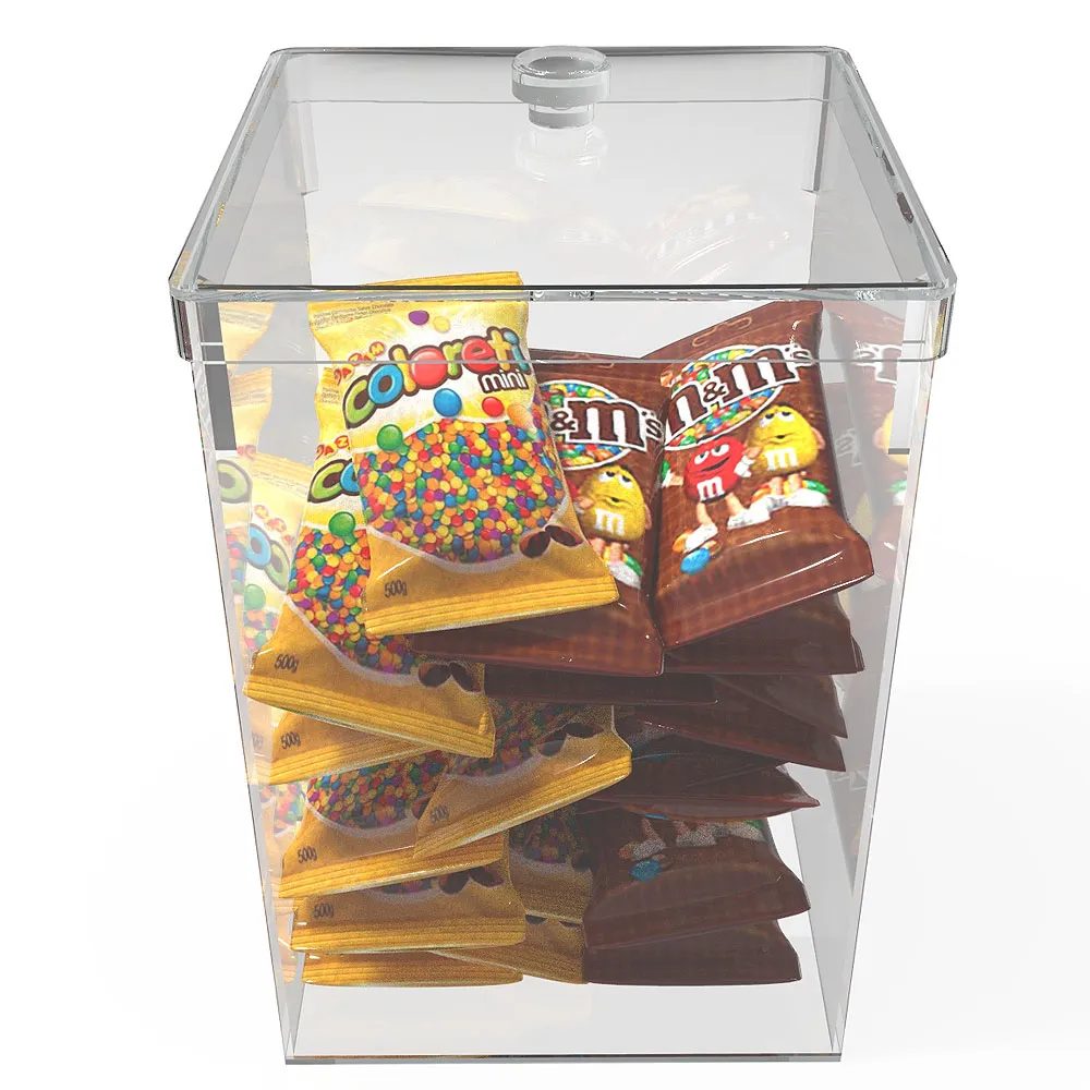 Hộp Mica Acrylife Có Nắp – 24×24×31 cm (15 L) ảnh 2