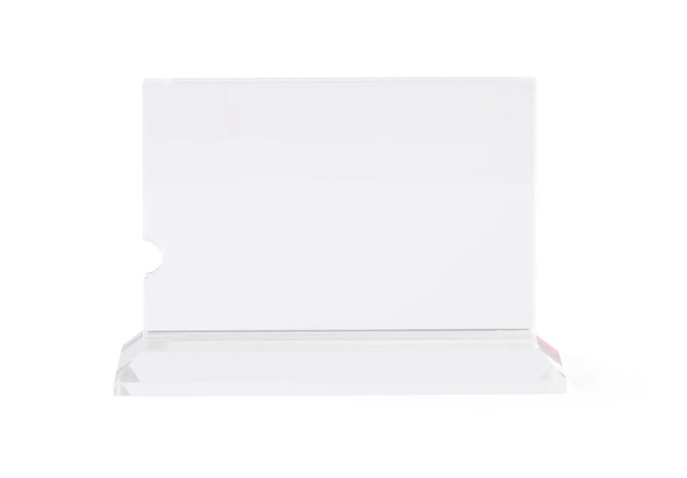 Kệ Menu Mica Acrylife Để Bàn – 10 × 15 cm – Hai Mặt Ngang ảnh 3
