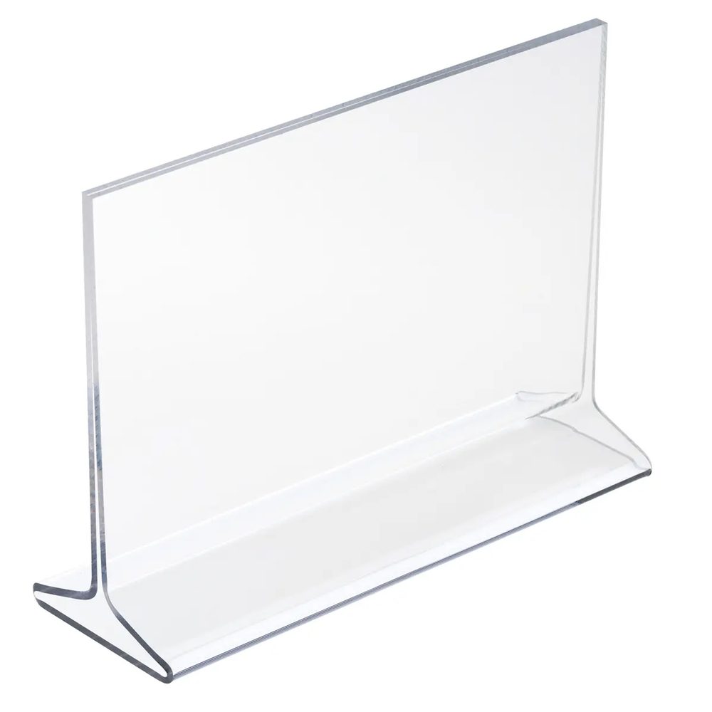 Kệ Menu Mica Acrylife Để Bàn – 22 × 28 cm – T-Style – In Logo UV Tùy Chỉnh ảnh 2