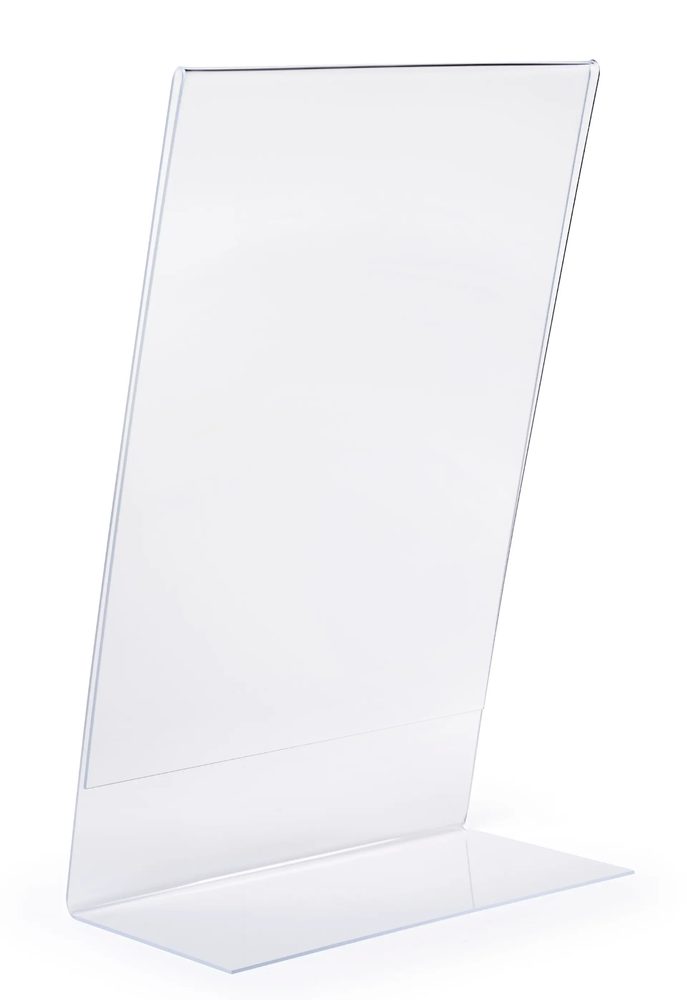 Kệ Menu Mica Acrylife Để Bàn – 28 × 43 cm – Lưng Nghiêng – Side Insert – Chống Lóa ảnh 3