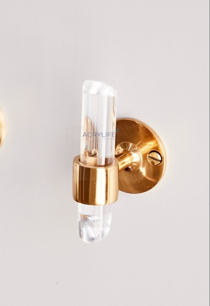 Phụ Kiện Nội Thất Mica Acrylife Móc Treo Áo Lucite - PKLG09 ảnh 2