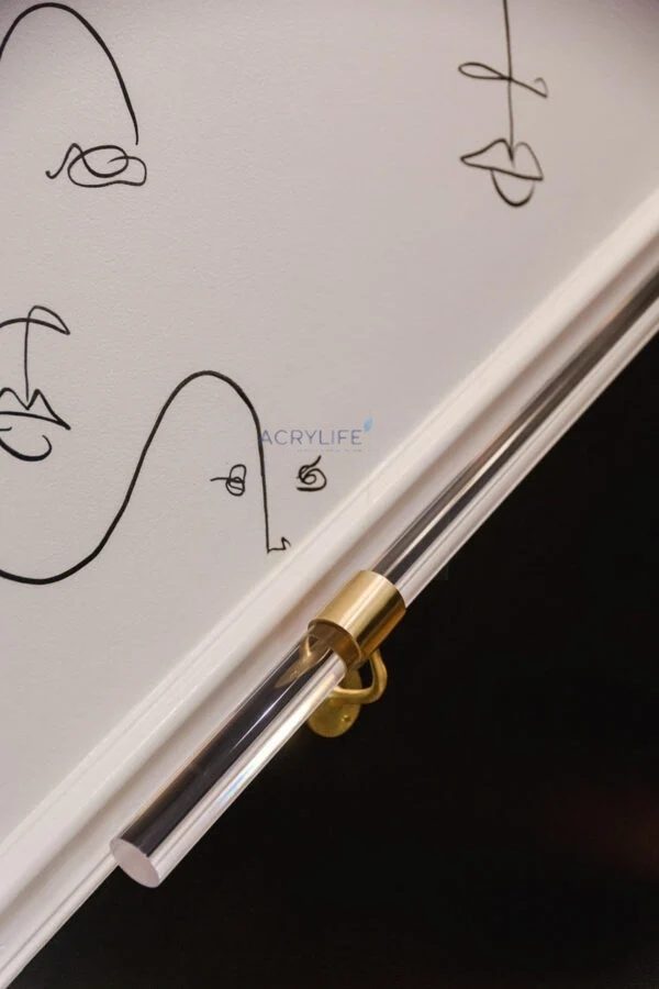 Phụ Kiện Nội Thất Mica Acrylife Tay Vịn Lucite - PKLH10 ảnh 2
