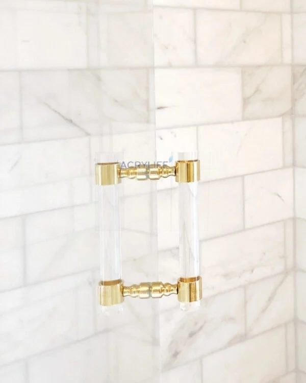 Phụ Kiện Nội Thất Mica Acrylife Tay Nắm Cửa Phòng Tắm Lucite - PKLH12