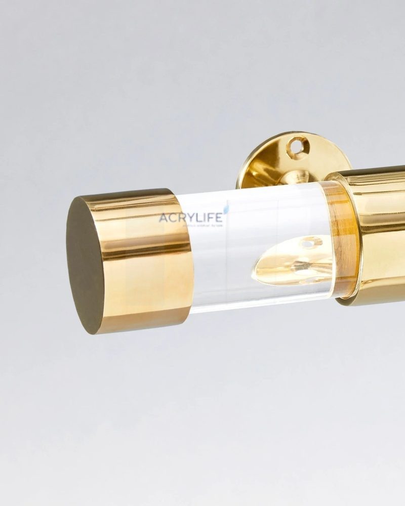 Phụ Kiện Nội Thất Mica Acrylife Nắp Chụp Đồng Thau - PKLH16 ảnh 2