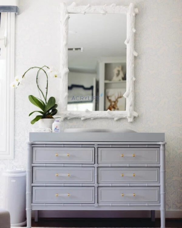 Phụ Kiện Nội Thất Mica Acrylife Tay Nắm Ngăn Kéo Lucite - PKLH26 ảnh 2