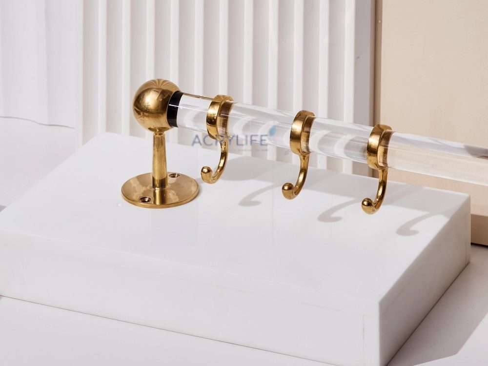 Phụ Kiện Nội Thất Mica Acrylife Thanh Treo Khăn Lucite - PKLH05 ảnh 2