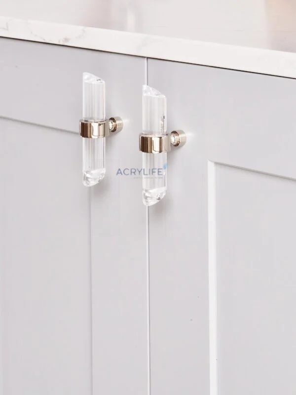 Phụ Kiện Nội Thất Mica Acrylife - Tay Nắm Lucite Góc Cạnh - PKLH13