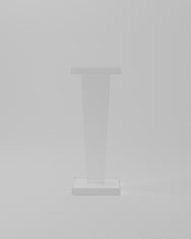 Kệ Trưng Bày Tác Phẩm Mica Acrylife – Atlas Pedestal ảnh 2